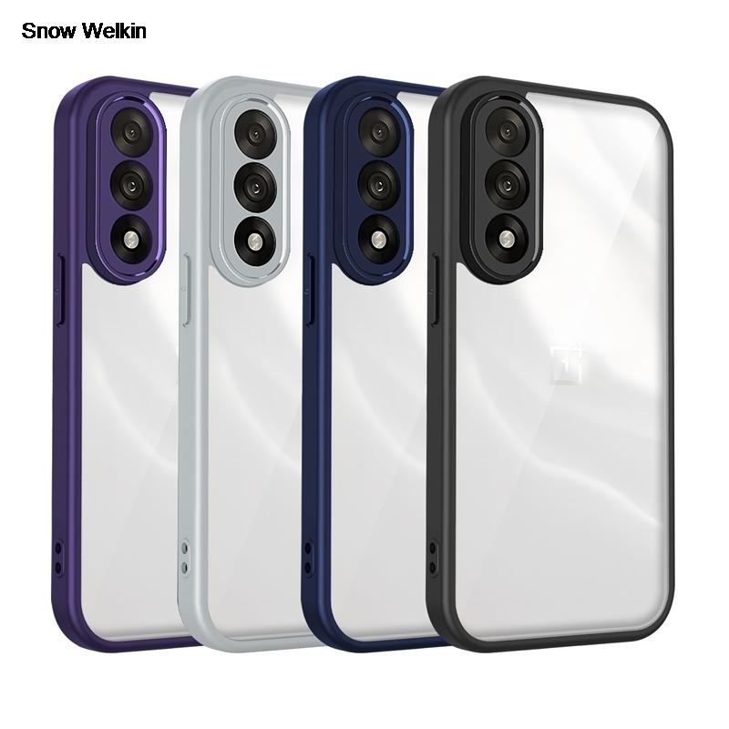 Transparent Silicone Case For Oppo K13 Turbo Pro K12 Plus K12X K12S K11 PC Back TPU Bumper Shockproof Clear Phone Cases Cover