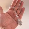 Alloy Keychain & Incense Burner Pendant for Men and Women - Gift Accessory