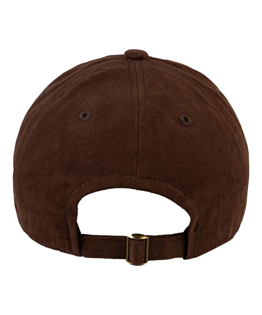 Bichiseuaenkeulim Santa Monica Cotton Ball Cap-Brown