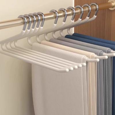 1/5/10 PEZZI Porta Pantaloni a Forma di Oca, Portaoggetti Antiscivolo e Senza Segni, Stendino, Molletta per Pantaloni Domestica, Gruccia per Pantaloni da Armadio