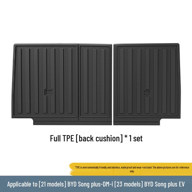 Compatible TPE Floor and Trunk Mats for 2021 BYD Song PLUS