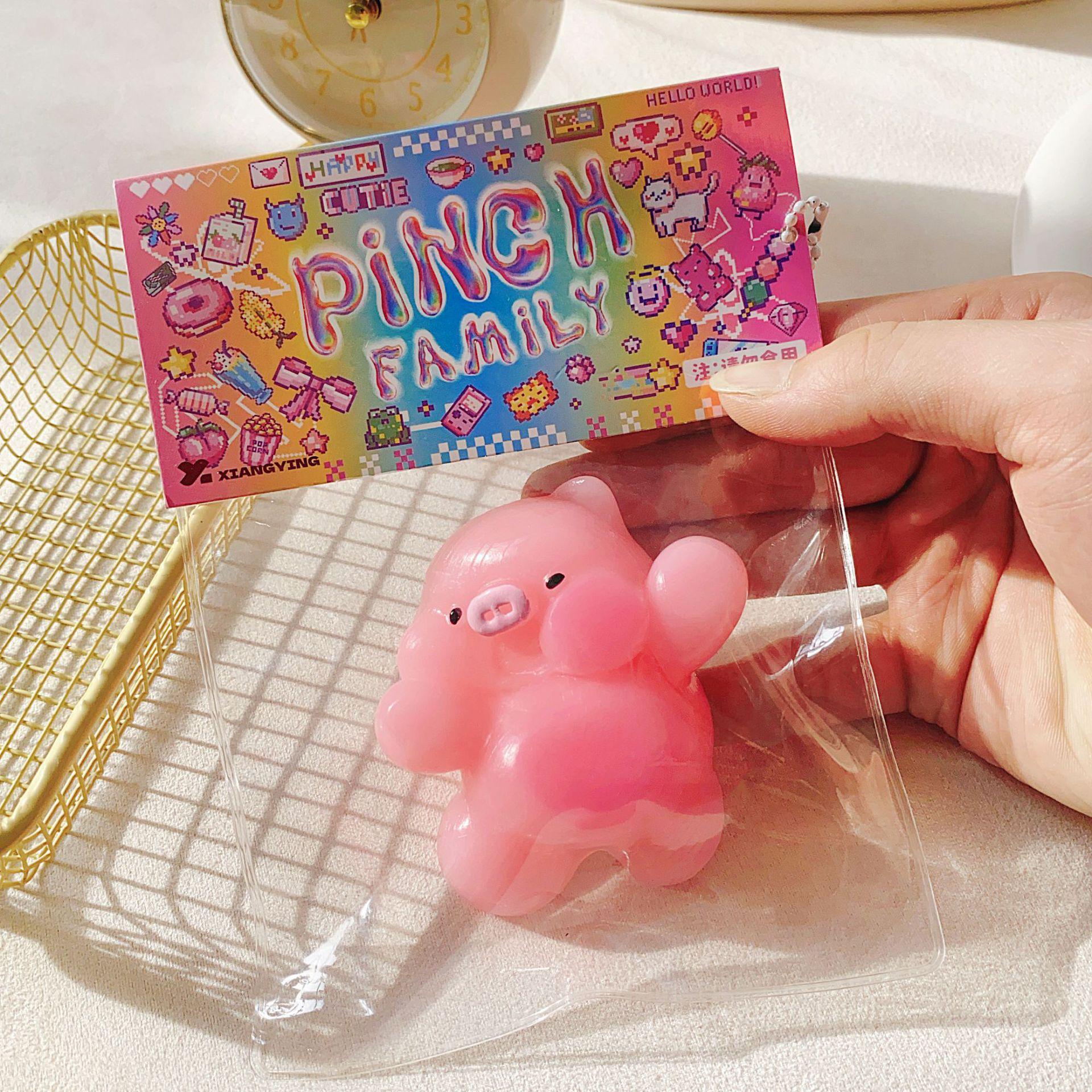 

Супермягкая игрушка-антистресс «Сонный мишка» с ощущением Silly Putty