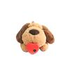 Dog Anxiety Plush Toy with Simulated Heartbeat - Interactive Sleep Companion