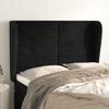 VidaXL Headboard with Ears Black 147x23x118-128 Cm Velvet3118146