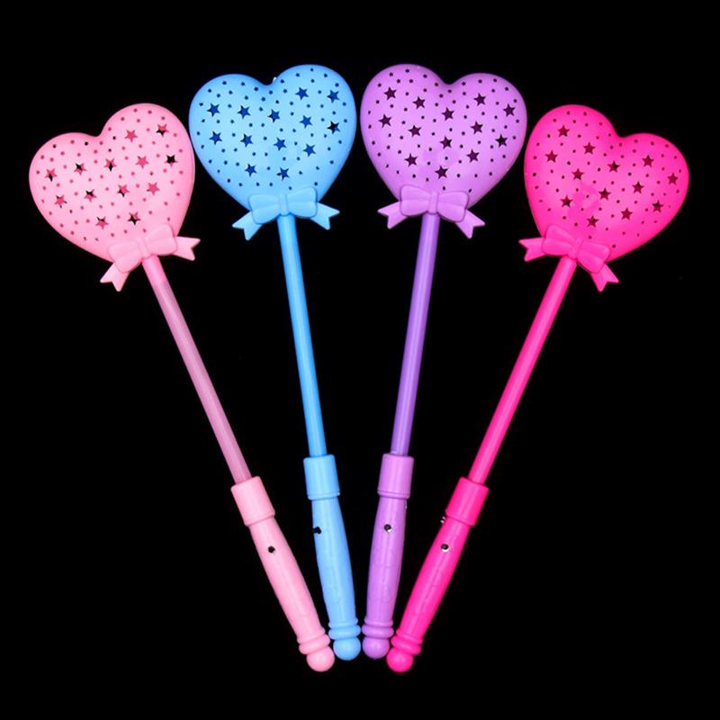 

Світловий Миготливий Світлодіодний Скіпетр Іграшка Новинка Серце Багатоколірна Паличка Освітлення