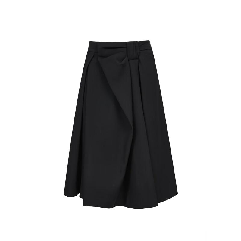 Veromoda Women's Bow A-Line Midi Skirt