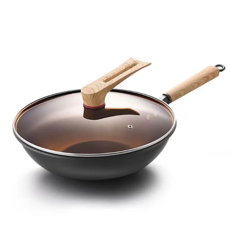 Kobach 32cm Refined Iron Wok