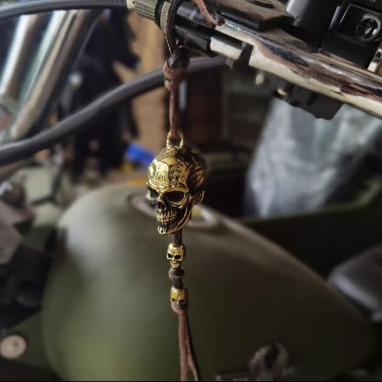 

Прочный ретро анти-потерянный легкий в переноске мотоциклетный кулон Guardian брелок для ключей аксессуар для автомобиля