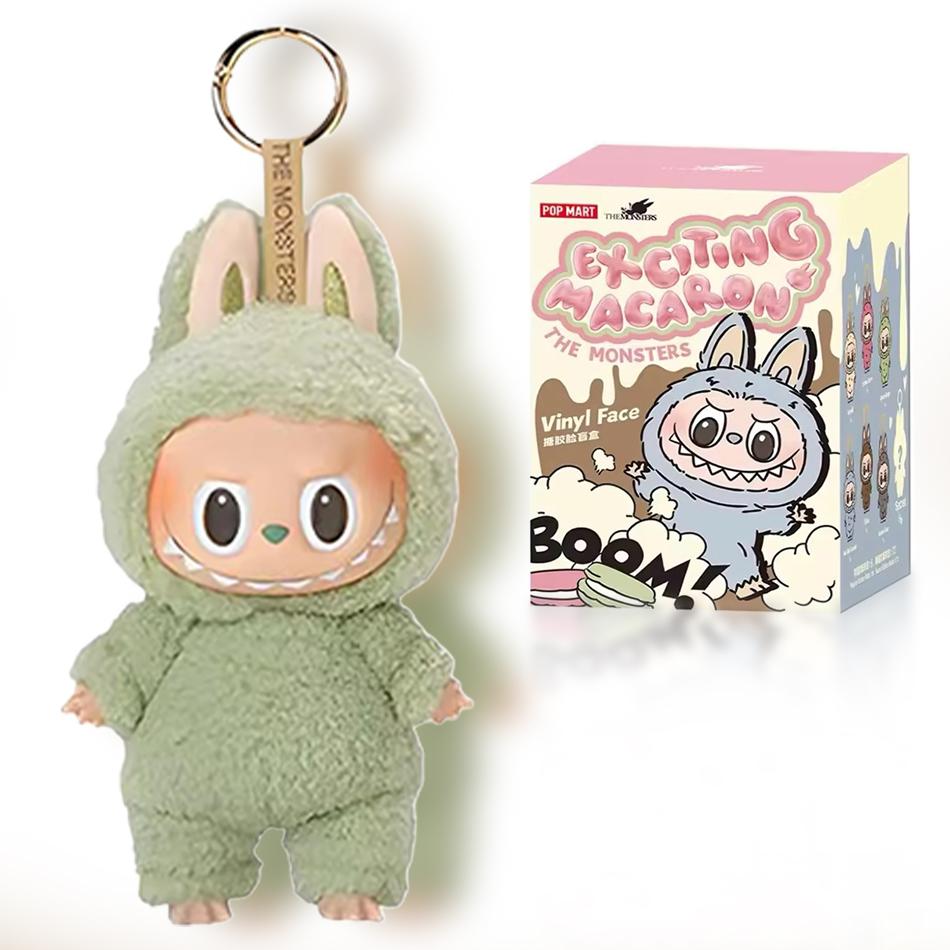 

Плюшевая кукла Лабубу Макарун Экшн Аниме Фигурка Кукла Хобби Подвеска Украшение Милая Таинственная Коробка ПВХ Ребенок Фестиваль Сюрприз Подарок