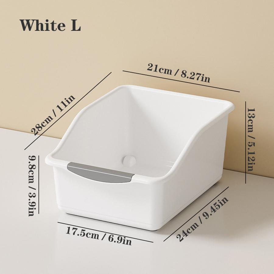 Under Sink Organizer with Wheels Pull Kitchen Bathroom Cabinet Organizers and Storage Multi-purpose Plastic Organizer Baskets