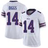 Camiseta de Fútbol Americano NFL Buffalo Bills Bordada Uniforme de Equipo para Hombre Mezcla de Algodón Ropa Deportiva Otoño Invierno