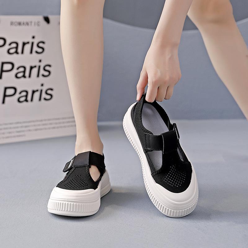 New hollow breathable height increasing lightweight fitness arch support casual sneakers -Cushioning non-slip comfortable outdoor shoes