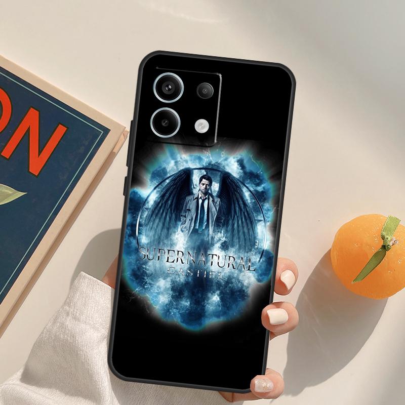 Supernatural Castiel Angel Funda For Xiaomi Redmi Note 14 13 Pro 9 10 11 12 9S 10S 11S 12S Redmi 13C 10C 12C 14C Case