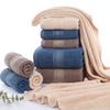Pure Cotton 32-strand Gold Silk Towel Set Business Towel Embroidery Thickened Face Towel