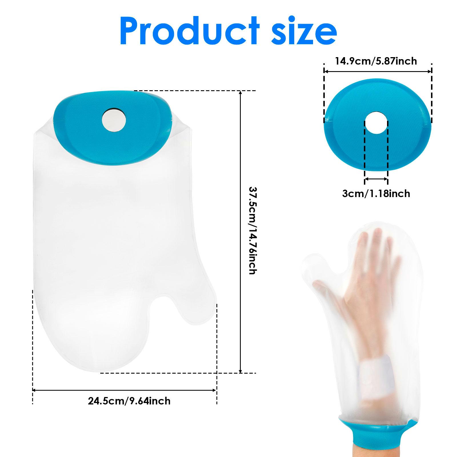 

Arm Cast Cover Waterproof Shower Bandage and Cast Protector Sealed Wound Fracture Arm Hand Bath Watertight Protection