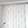 Living Room Window Screen Screen Curtain Translucent Opaque Embroidered White Screen Bay Window Balcony Bedroom Curtain
