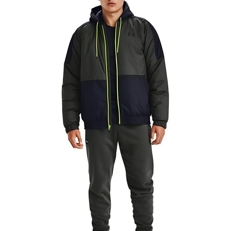 Under Armour Sportstyle Jackets Men's Green Hooded Moderate Other 1355849-310