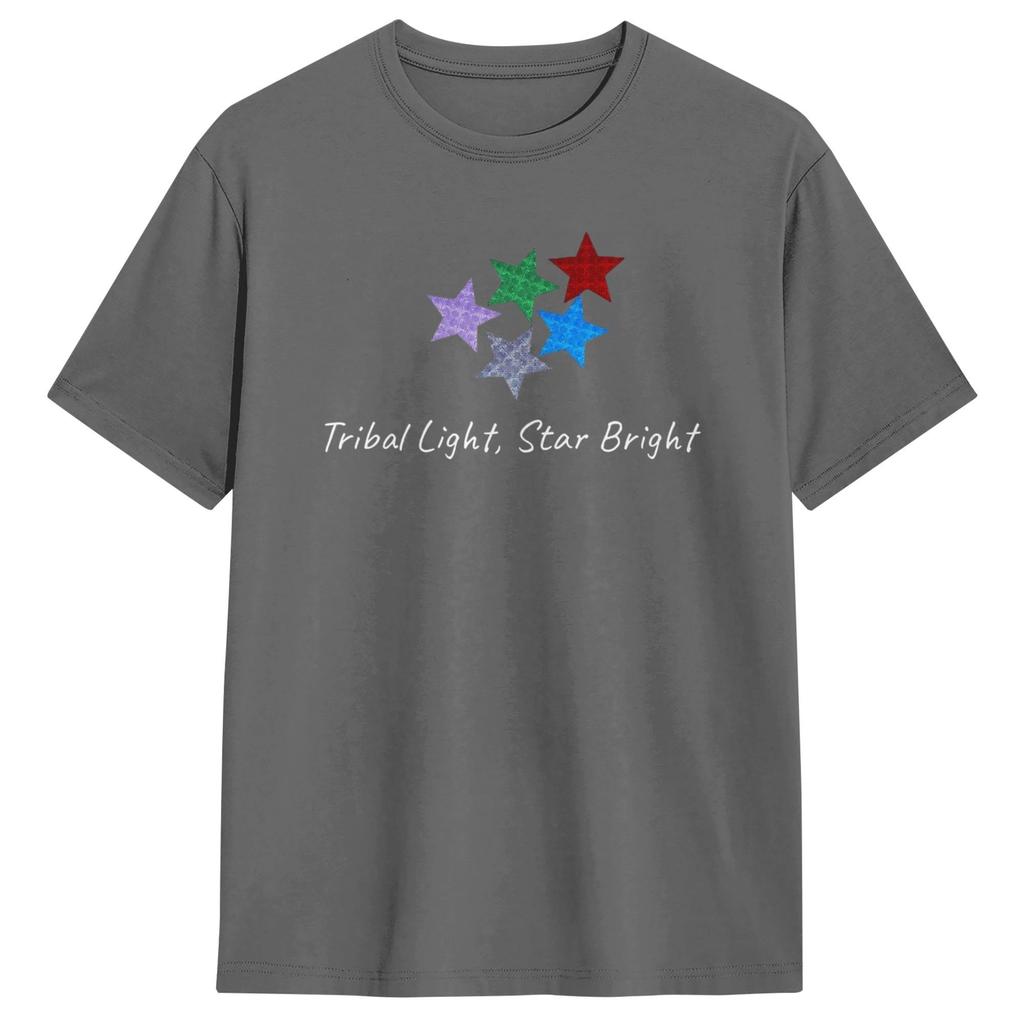 Tribal Light Star Bright Hmong Star T Shirt Summer Hip Hop TShirts Unisex 100 CottonTop Tees Short Sleeves Vintage Tshirt