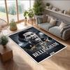 Jude Bellingham Soccer Football Pattern Soft Area Rug Non Slip Indoor Floor Carpet Sports Decor Mat for Bedroom