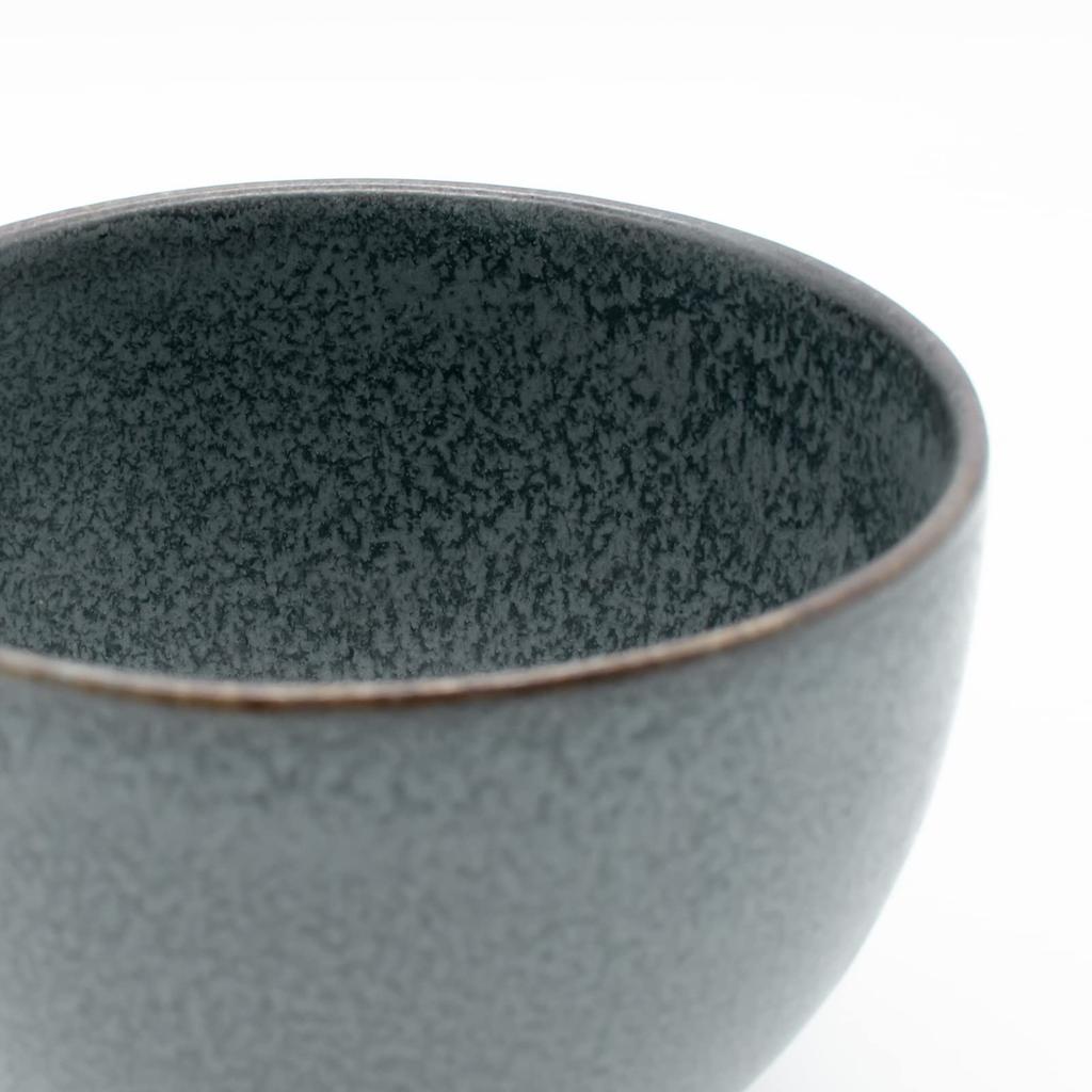 Aito Seisakusho Rice Princess 10cm Sky Blue Mino Dishwasher and Microwave Made In Product Number 288224 "Sui" Bowl, Style, Diameter, Gray, Ware, Safe,