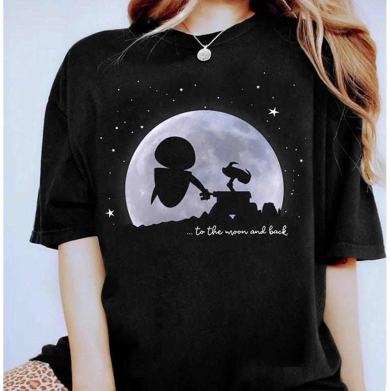Walle Eve To The Moon And Back Tshirt Unisex3 S