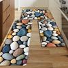 1PC Pebble Pattern Kitchen Rugs Non-Slip Home Door Mats Pop Design Living Room Rugs Bath Mat Carpet for Home Sink Laundry Decor