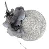 1Pc Hair Clips Feather Ladies' Hair Accessories Flower Girl Fascinator Hat Headwear Pearl Beaded Decor