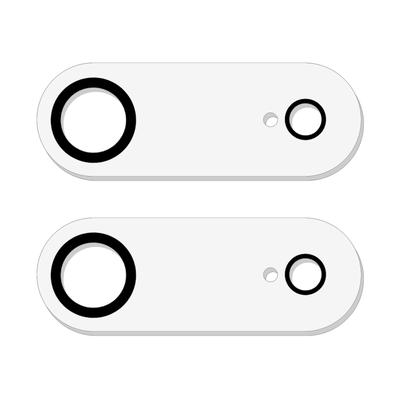 2 Stück Für iPhone 17 Air Kameraschutzfolie Siebdruck Linsenfolie 3D Gebogene Kante