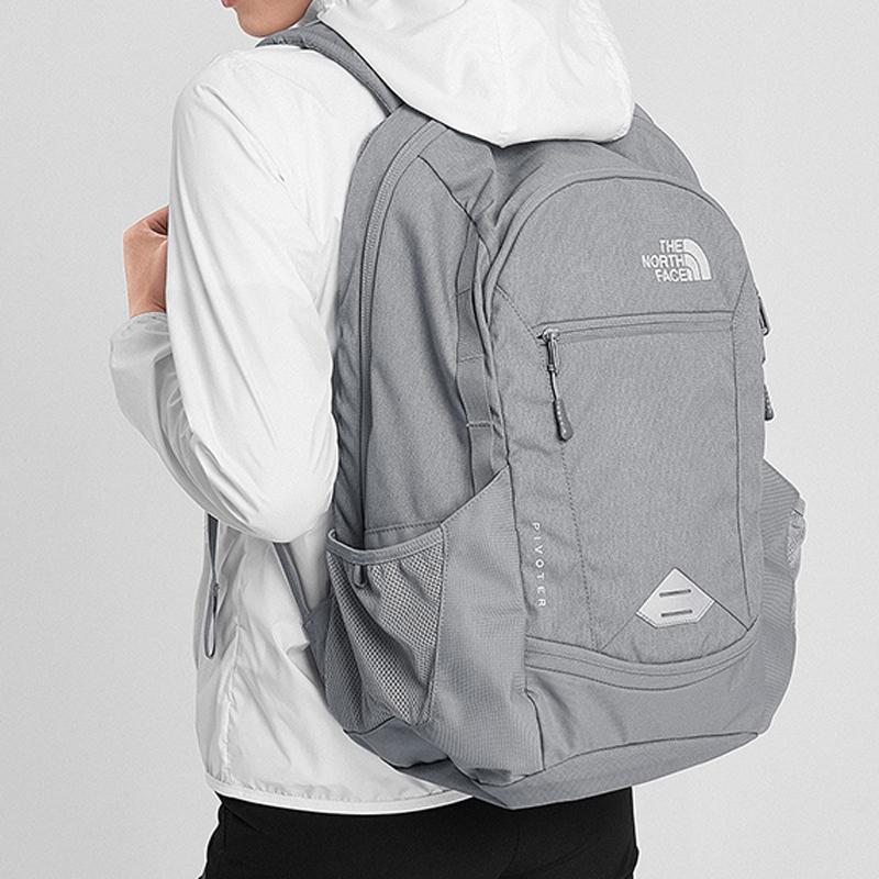 The North Face 27L Comfortable Breathable Handheld Backpack Unisex Backpack Gray CHJ8-3NR