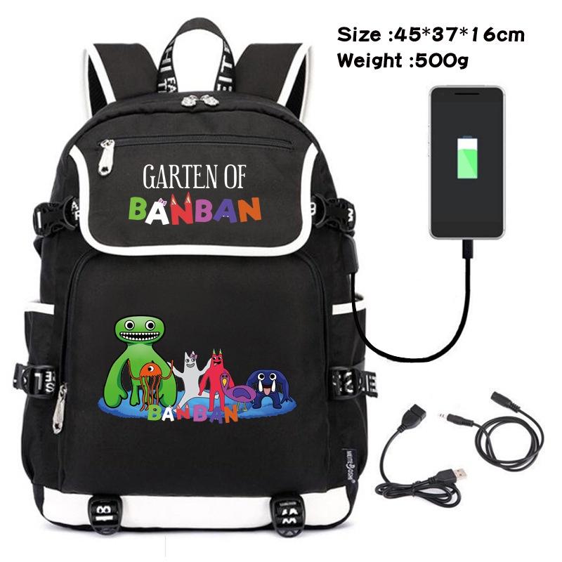 Garten Of Banban Large-capacity Waterproof Usb Charging Schoolbag Backpack Gifts