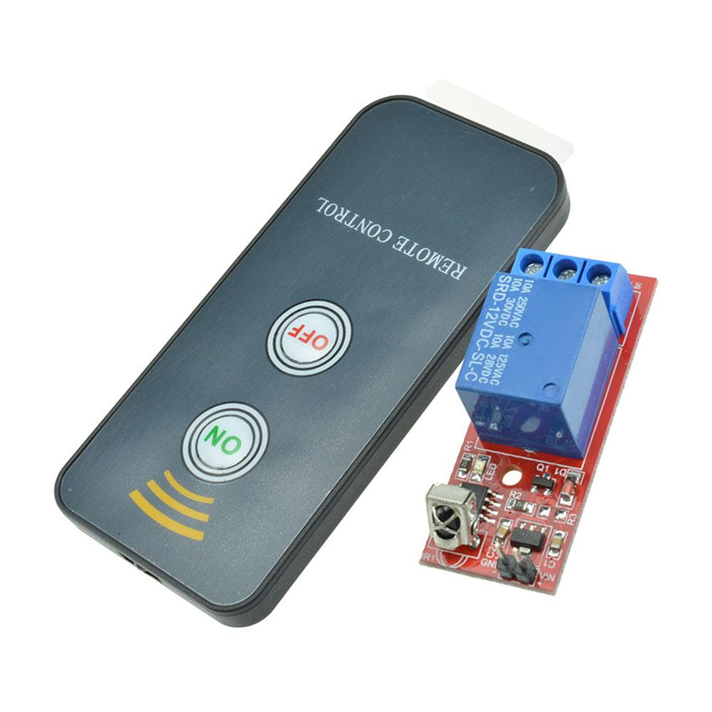 1/4 Channel Relay Module DC 5V 12V Infrared IR Remote Switch Control Relay Driving Board Controller for Electronic DIY