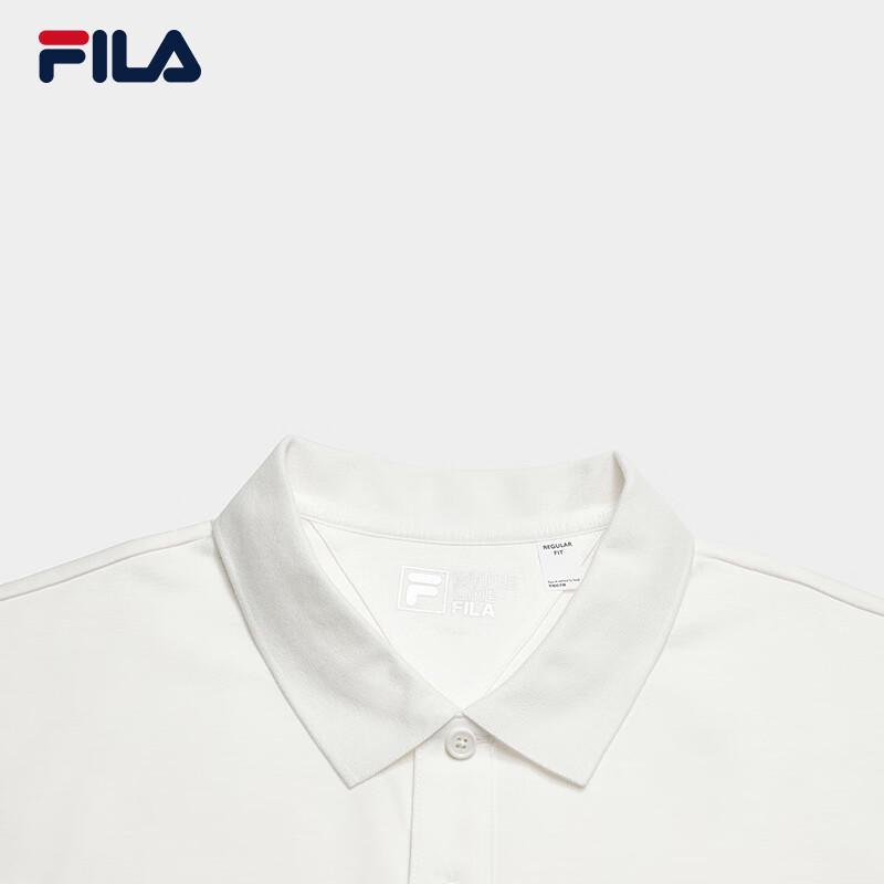 FILA Men's Short Sleeve Knit Polo Shirt