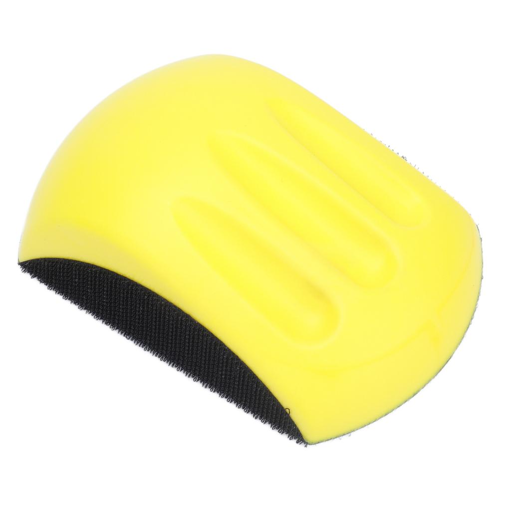 Hand Sanding Block Mouse Shape Nylon Foam Hook and   Polishing Pad Woodworking Tool