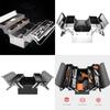 Multipurpose Tool Box Hardware Organizer Carry Case Strong and Durable Large Space Repair Tools