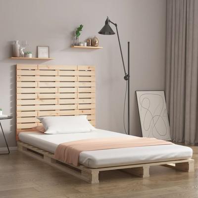 Vidaxl Bed Headboard, 141X3X91.5 Cm, Solid Pine Wood