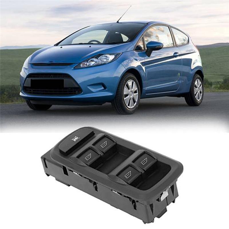 1 Piece Power Window Switch Car Power Window Accessories 8A6T-14A132-CC Fit For Ford Fiesta 2011-2013-A87Q