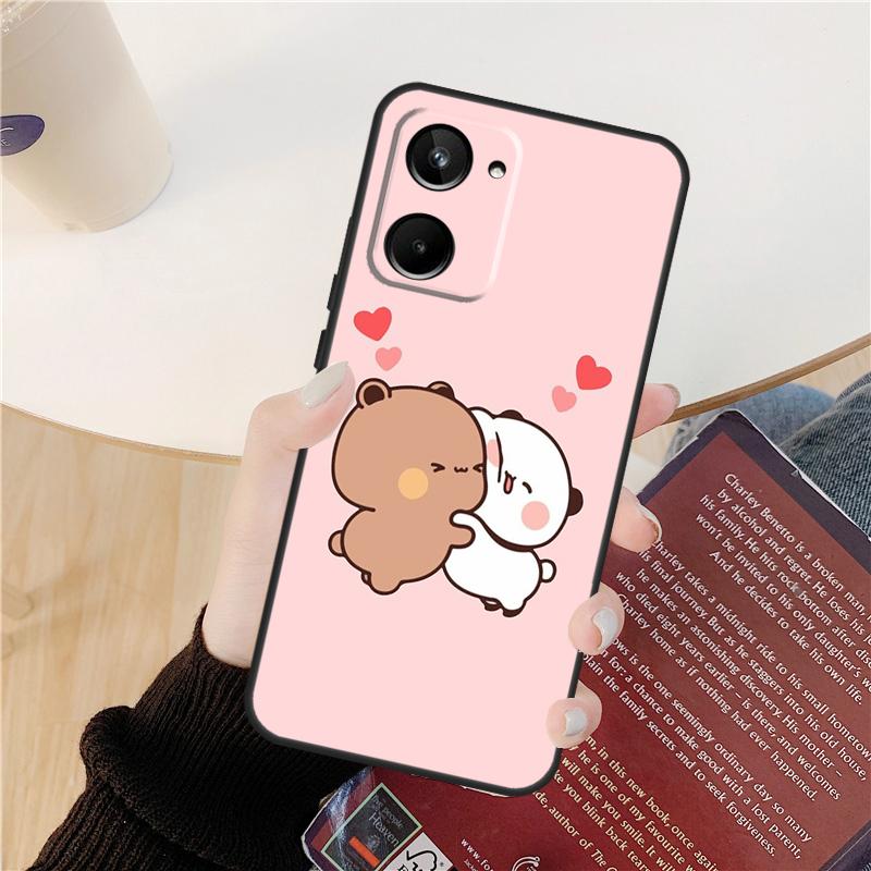 Cute BuBu DuDu Case For Realme 10 Pro Plus 8 9 GT Neo 3 5 2 Pro 3T 2T C21 C30 C31 C33 C35 C55 C25Y C21Y