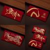 New Year Red Envelope Pack With Gold Foil For Spring Festival Gift Giving