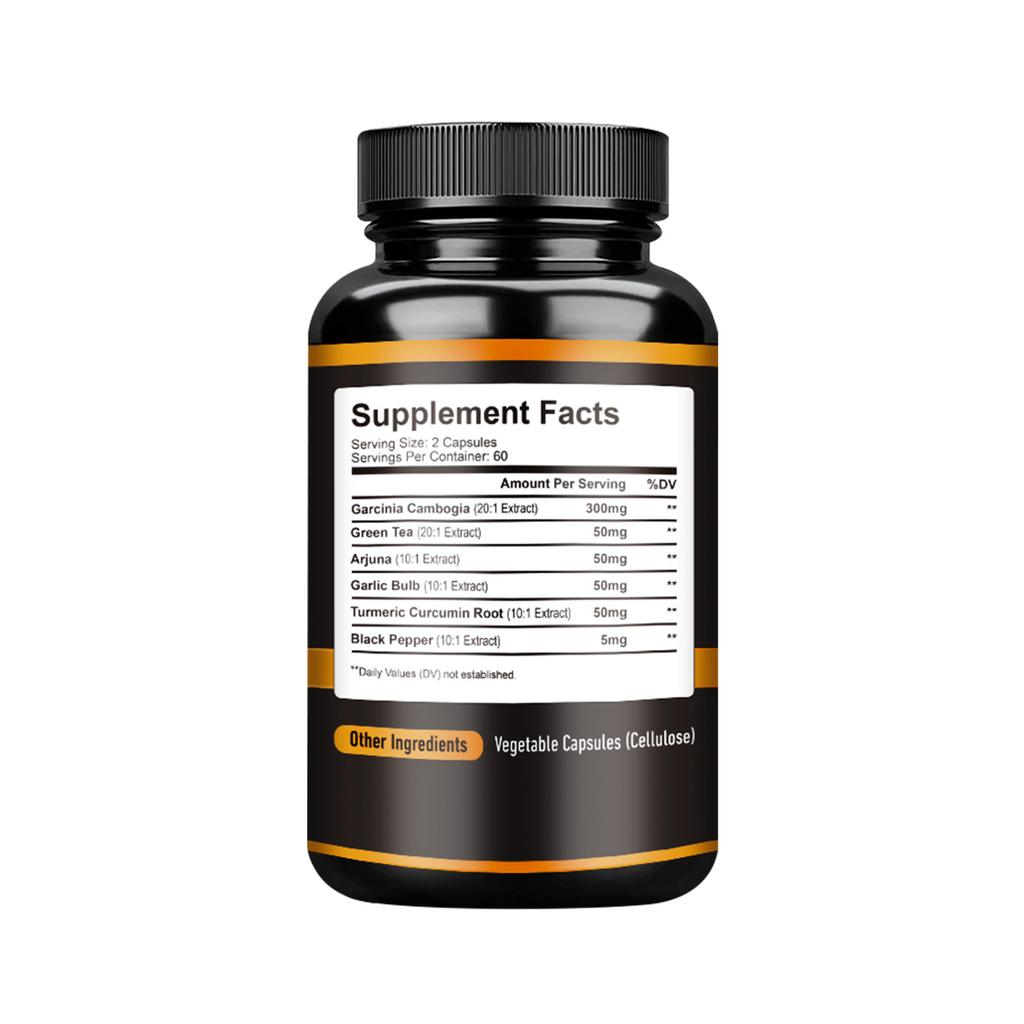 6-in-1 Garcinia Cambogia Potent Supplement, Gentle and Easily Absorbed, Suitable for Both Men and Women
