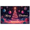 Merry Christmas Banner Holiday Decorative Winter Festive Background Xmas Display Festive Design Holiday Event Backdrop For Home