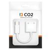 Co2 Adapter 2X Usb-C Przejściówka Kabel Usb Typ C Do Samsung Apple Xiaomi Z Dac