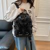 2025 Punk-Style Acrylic Backpack: European Fashion, Large Capacity, Unique Design for Women