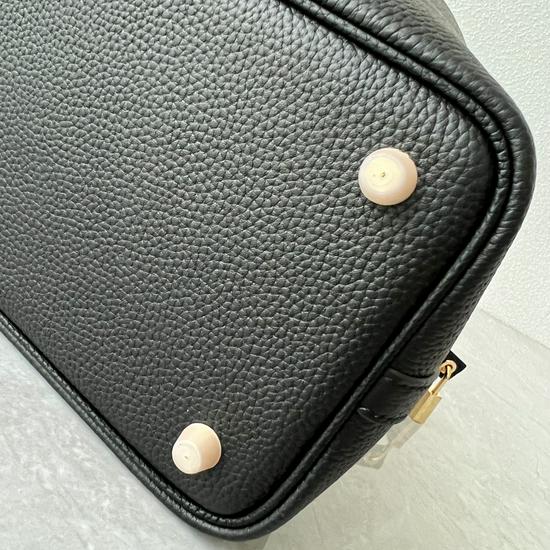 Women's Classic Versatile Cowhide Leather Bucket Bag