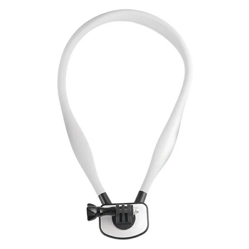 

C071 Neck Strap Mount Silicone Metal Support Bracket for GoPro Insta360 DJI Action Cameras A