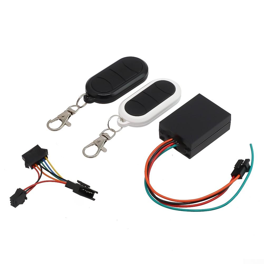 Elektrische Fahrrad-Diebstahlsicherung Teile Roller mit zwei Schaltern