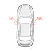 Wide Angle Convex Wing Rearview Mirror Glass Heated With Back Plate for Peugeot 3008 5008 For CITROEN C3 Picasso