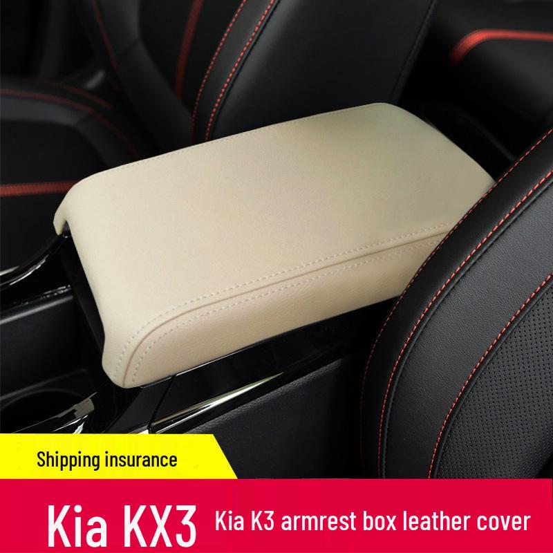 Kia KX3 Pride Armlehnenbox Lederbezug - Schutz- & Aufbereitungs-Hülle