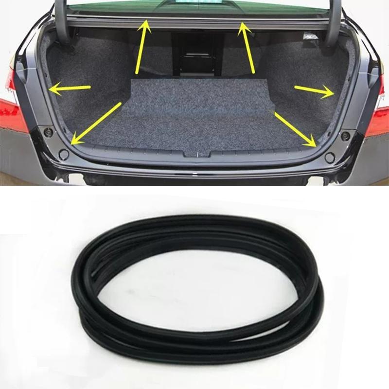 Car Rear Trunk Frame Rubber Seal Sealing Strip For Honda City 2009 2010 2011 2012 2013 2014