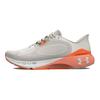Under Armour HOVR Machina 3 Comfortable Versatile Low-Top Running Shoes Women Sneaker Gray Orange 3024907-303