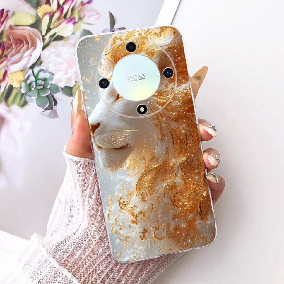 For Honor X9a 5G Case Magic 5 Lite Cover Dragon Cartoon Soft Silicone Phone Cases For Honor Magic5 Lite HonorX9a X 9a Bumper